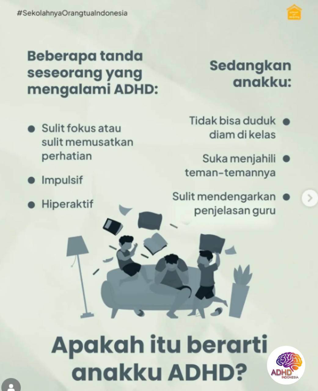 Ciri dan Gejala ADHD pada Anak Usia Dini di Kabupaten Pekalongan