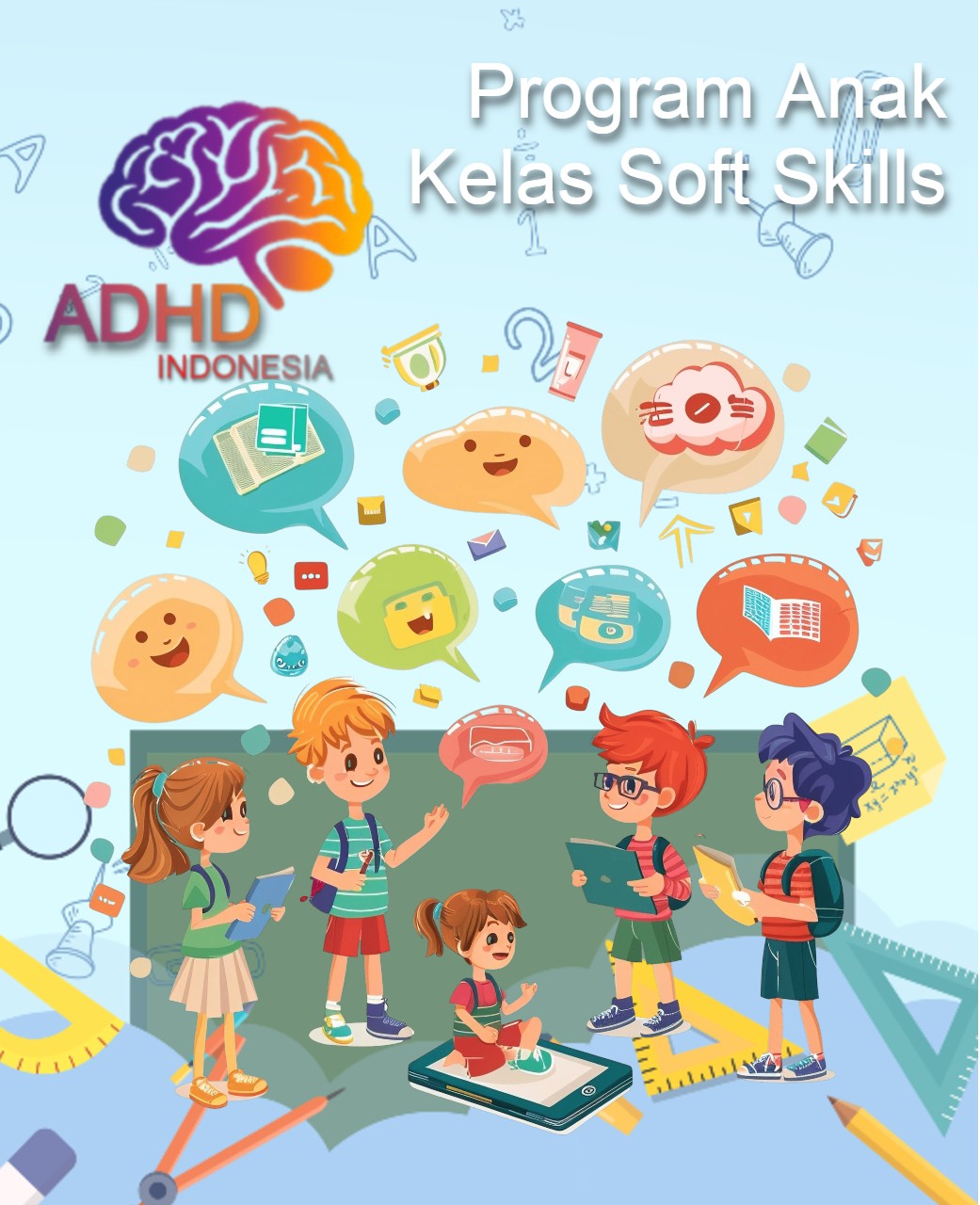 Program ADHD Indonesia Kabupaten Pekalongan Kelas Soft Skills Anak ADHD